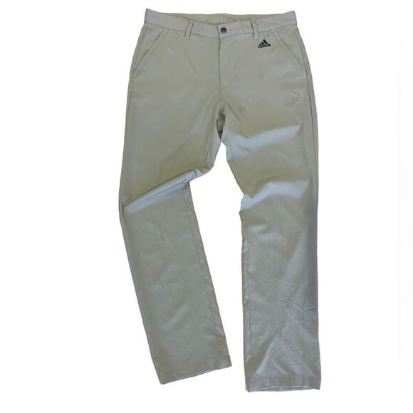 Adidas golf pants khaki color size 32/32 - Picture 1 of 11